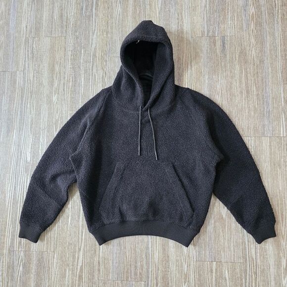 Nike Sportswear Every Stitch Considered Wool Hoodie Black XS Made In Italy New - Picture 2 of 13